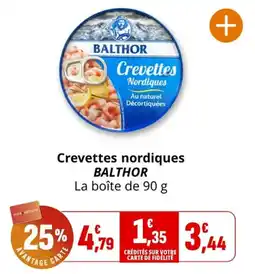 Coccimarket Crevettes nordiques balthor offre