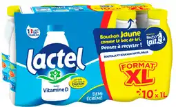 Carrefour Lactel lait u.h.t. format xl offre