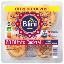 Carrefour Blini blinis moelleux offre découverte offre