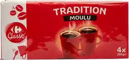 Carrefour Carrefour classic' café moulu tradition offre