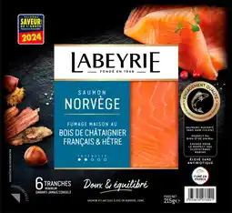 Carrefour Labeyrie saumon fumé offre