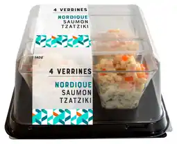 Carrefour Mix buffet verrines nordique offre