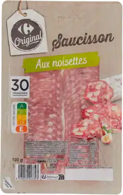 Carrefour Carrefour original saucisson sec offre