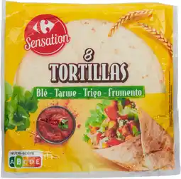 Carrefour Carrefour sensation wraps de blé offre