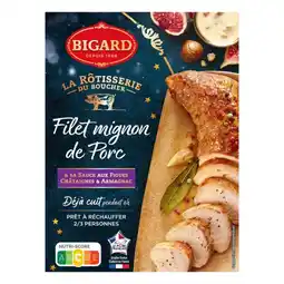 Carrefour Bigard filet mignon de porc sauce aux figues et châtaignes bigard offre