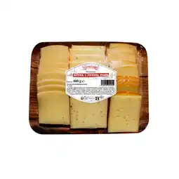 Carrefour Ermitage raclette trio : nature, 3 poivres et fumée offre