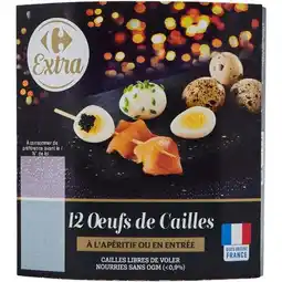 Carrefour Carrefour extra œufs de cailles offre