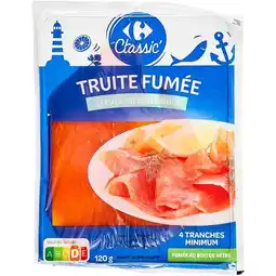 Carrefour Carrefour classic' truite fumée offre