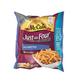 Carrefour Mc cain frites just au four surgelées offre spéciale offre