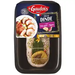 Carrefour Le gaulois rôti de dinde farci offre