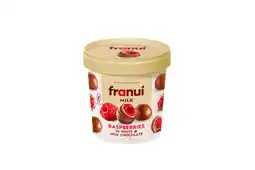 Carrefour Franui framboises enrobées glacées offre