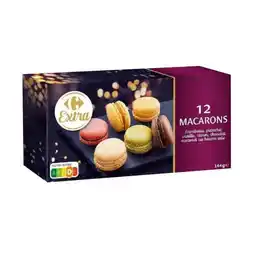 Carrefour Carrefour extra assortiment de macarons surgelés offre