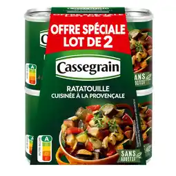 Carrefour Cassegrain plat cuisiné à la provençale offre découverte offre