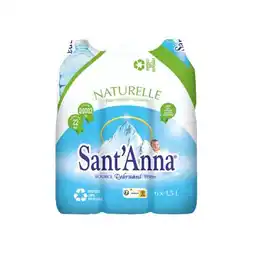 Carrefour Sant'anna eau minérale naturelle offre