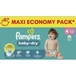 Carrefour Pampers couches maxi economy pack offre