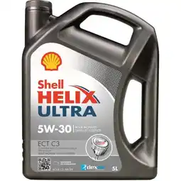 Carrefour Shell huile shell 5w30 ect c3/arl/avl/apl/arl rn17 5l essence et diesel offre