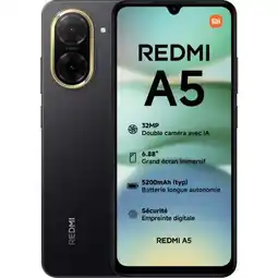 Carrefour Xiaomi smartphone redmi a5 3/64 offre
