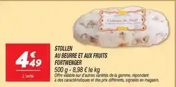 Netto Fortwenger - stollen au beurre et aux fruits forwenger offre