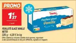 Netto Promo - feuilleté glacé vanille offre