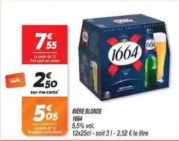 Netto Netto - bière blonde offre