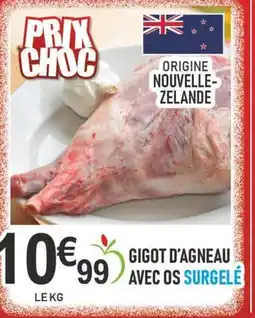 marché frais Géant Gigot d'agneau avec os surgele offre