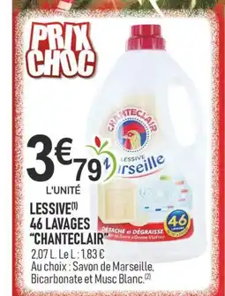 marché frais Géant CHANTECLAIR Lessie 46 lavages offre