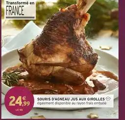 Intermarché Hyper Souris d'agneau jus aux girolles offre