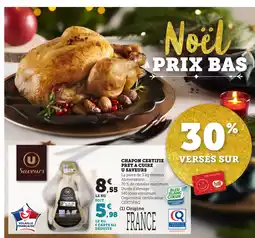 Bi1 Chapon certifie pret a cuire u saveurs offre