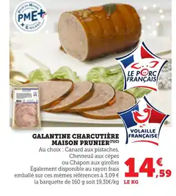 Bi1 Galantine charcutière maison prunier offre
