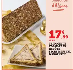 Bi1 Trilogie de volaille en croûte secrets du val d'argent offre