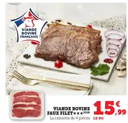 Bi1 Viande bovine faux filet offre