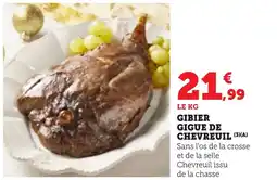Bi1 Gibier gigue de chevreuil offre