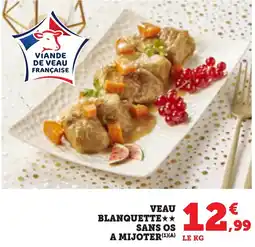 Bi1 Veau blanquette sans os a mijoter offre