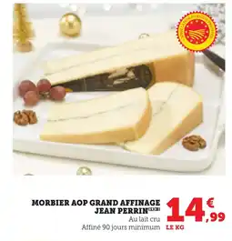 Bi1 JEAN PERRIN Morbier aop grand affinage offre