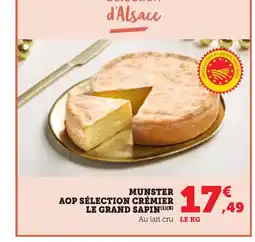Bi1 Munster aop sélection crémier le grand sapin offre