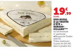 Bi1 Duo royal à la truffe d'été renard- gillard offre