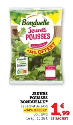 Bi1 BONDUELLE Jeunes pousses offre