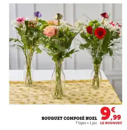 Bi1 Bouquet composé noel offre