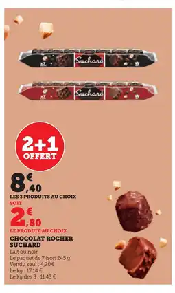 Bi1 SUCHARD Chocolat rocher offre