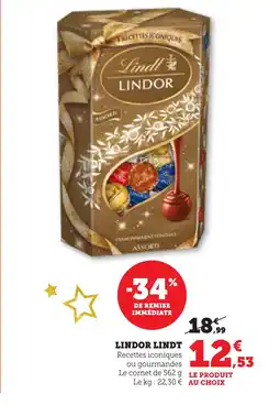 Bi1 LINDOR LINDT offre