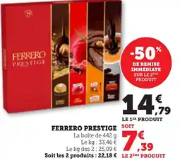Bi1 FERRERO PRESTIGE offre