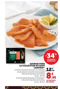 Bi1 LABEYRIE Saumon fume la collection du gout offre
