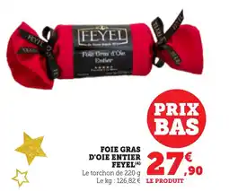Bi1 FEYEL Foie gras d'oie entier offre