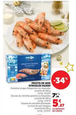 Bi1 MARES Fruits de mr surgeles offre
