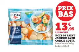 Bi1 COSTA Noix de saint jacques avec corail offre