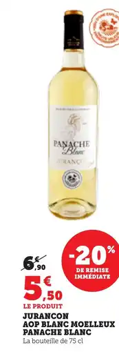 Bi1 Jurancon aop blanc moelleux panache blanc offre