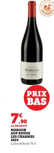 Bi1 Morgon aop rouge les charmes 2024 offre