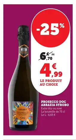 Bi1 ABBAZIA PROSECCO Prosecco doc offre