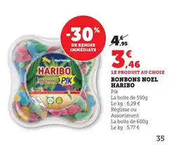 Bi1 HARIBO Bonbons noel offre