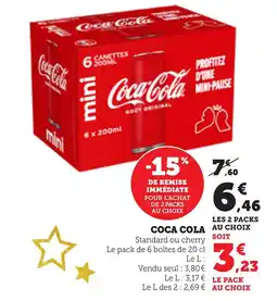 Bi1 COCA COLA offre